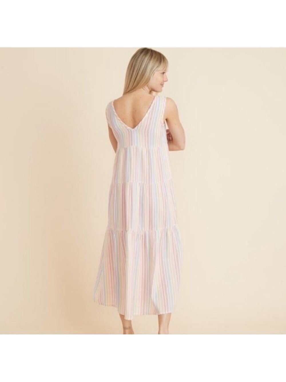 MARINE layer Corinne Maxi Dress - Picture 2 of 7